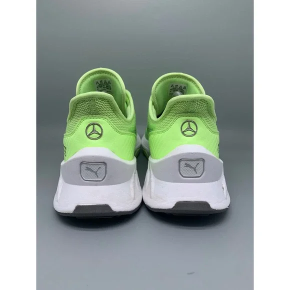 Puma Mercedes-AMG Petronas F1 Wired Run Lime Green Shoes 307036-05 Men's Sz 10.5 - Picture 3 of 10